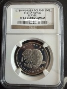 1978 Próba Bóbr 100zł, PF66 UC