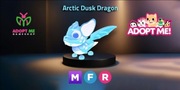Arctic Dusk Dragon MFR || Adopt me || Roblox