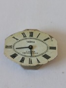 Mechanizm z tarczą zegarka damskiego Czajka – 17 kamieni, ZSRR