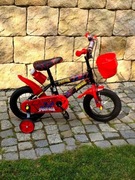 Rower Spiderman 12 cali 