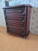 Komoda kolor wisnia bordo