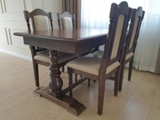 Stylowy drewniany stół rozkładany 130 (180) x 90