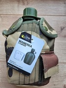 Manierka wojskowa z menazka i pokrowcem 1l