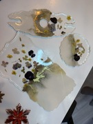 zestaw podstawek z żywicy epoksydowej