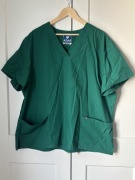 Komplet medyczny Adar Uniforms zielony scrubs bluza + spodnie 3XL