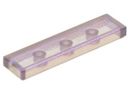 LEGO 2431 Satin Trans-Black, Tile 1x4 płytka 1 SZT