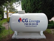 Zbiornik na gaz propan 2700, 4850, 6400 montaż, płynny gaz