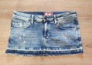 Spódnica jeansowa mini spódniczka 40 L 