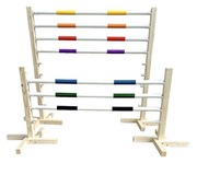 Zestaw przeszkód hobby horse plus tyczki