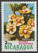 NIKARAGUEA - KWIAT MALWA - CZYSTY **