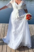 Suknia ślubna  rozmiar xxl