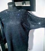 Bluzka damska z cyrkoniami