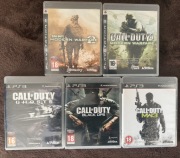 Zestaw  5 gier na Ps 3 serii Call of Duty