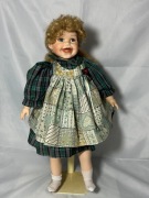 Lalka porcelanowa dziewczynka 50 cm