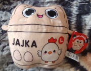 Maskotka z biedronki Jajka januszki