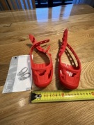 Ochraniacze na buty Big zapobiegające ścieraniu się butów czerwone