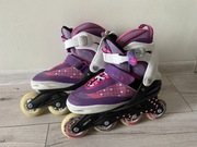 Rolki dziewczęce regulowane 33-37 lidl