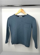 ALIVE Sweter Sweterek chłopiec 128cm 7-8 lat niebieski