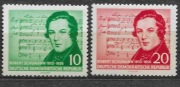 DDR MI. 528-29** 1956 r. 100. rocznica śmierci Roberta Schumanna