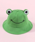 Zielona czapka żabka onesize