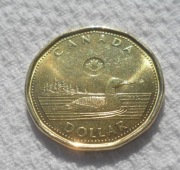 Kanada Królowa ElżbietaII CAD $ 1 dolar dollar 2022 KM# 1255 Nurek