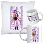 ZESTAW Kubek + Poduszka HUNTRIX K-POP RUMI