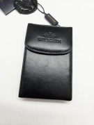 Etui na wizytówki WITTCHEN Italy 21-2-151-1 skóra naturalna czarne