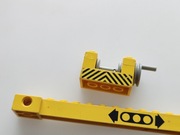 Lego elementy 2350apb01 (2351) i 73037pb01 do 6361 i 1489 lata 80 Town