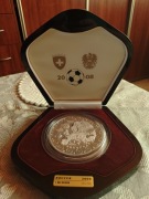 SOCCER 2008 EUROPE 1KG AG SREBRO 100$ nr.824