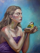 Olejny obraz „Make a wish” 70x80 cm