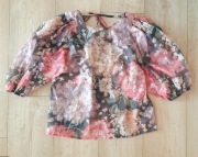Bluzka H&M 36S kwiatowy wzor 