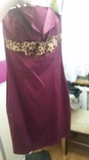 Sprzedam fioletową sukienkę S