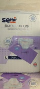 Seni Super Plus pieluchomajtki dla dorosłych rozmiar L na rzepy 30 szt w op