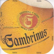 Czechy - Gambrinus Pilzno - puzzle (4 podstawki)