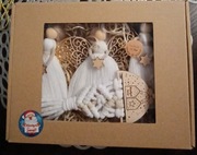 Aniołki, makrama, Boże Narodzenie, prezent 