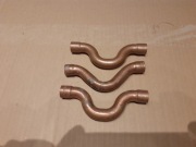 Obejście 15mm miedziane dwukielichowe mufowe mijanka do lutowania