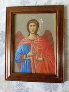 Tempera jajeczna - Archanioł Rafał