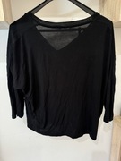 Czarna bluzka mango 38 M 100% wiskoza