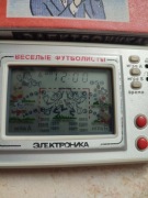 Gra serii Elektronika Wesoła Piłka Nożna - serii jajeczka - PRL ZSRR