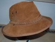 KAPELUSZ SKÓRZANY W STYLU KOWBOJSKIM RPA