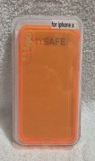 Pomarańczowe etui do iPhone X – nowe, MYSAFE NEO PHONE CASE