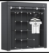 Szafa KESSER 4255598324687 150 x 175 x 45 cm antracyt