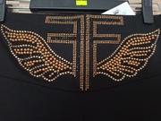Legginsy z cyrkoniami skrzydła M