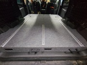 Zabudowa płaska do Toyoty LC120, 2 szuflady, 2 skrzynie