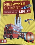 Książka niezwykłe pojazdy lego