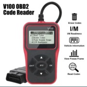 skaner V100 OBD2 czytnik kodów EOBD OBD 2 polski język