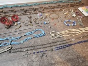 Zestaw starej biżuterii 