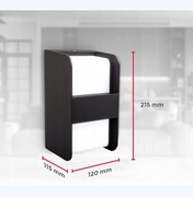 Lampa kinkiet zewnętrzny elewacyjny ip44 1xe27