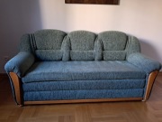 3-osobowa sofa z funkcją spania + fotel
