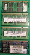 Pamięć RAM DDR2 4x1GB Laptop/667Mz.  